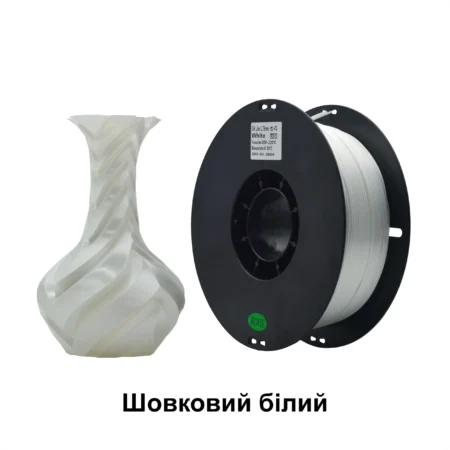 Шовковий білий