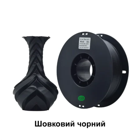 Шовковий чорний