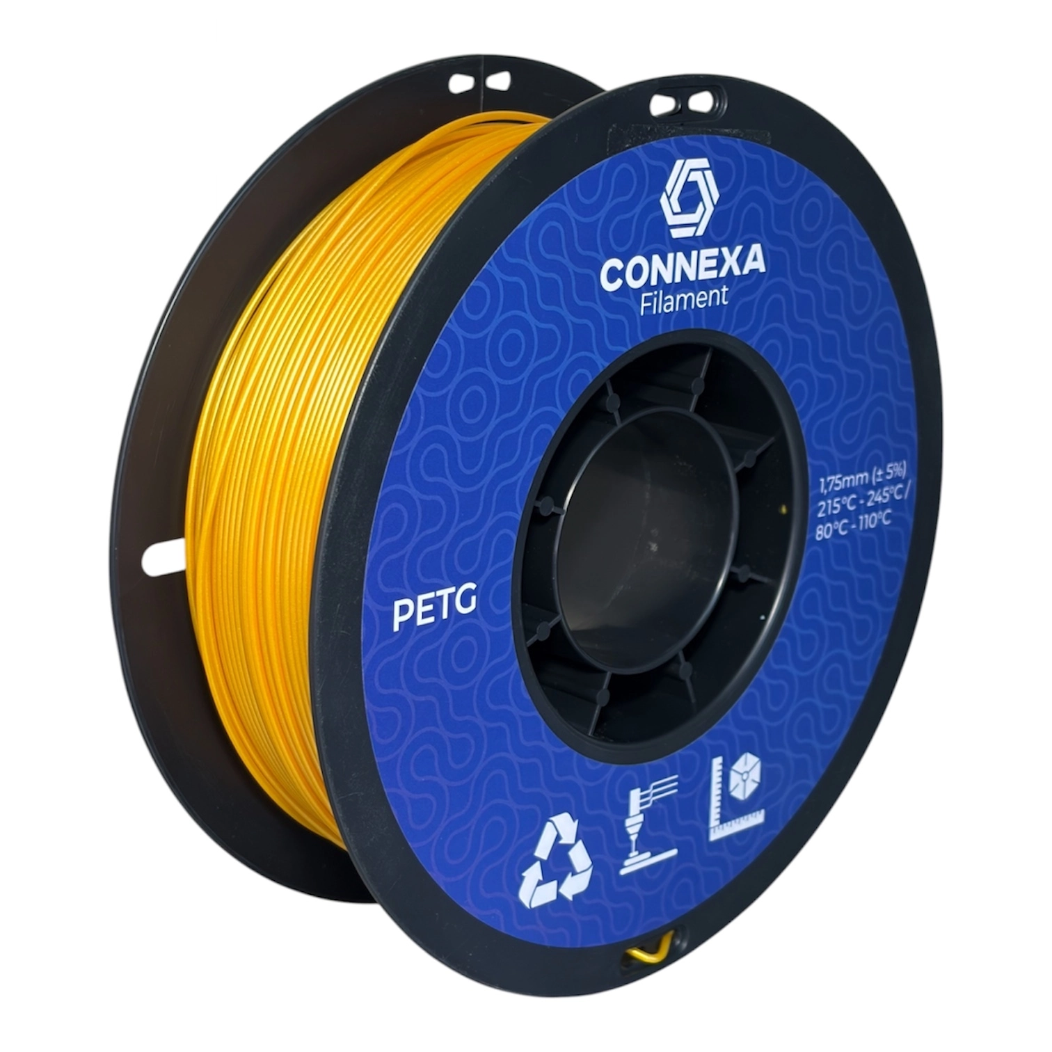 PETG філамент Золото-жовтий 1,75 мм, 1 кг
