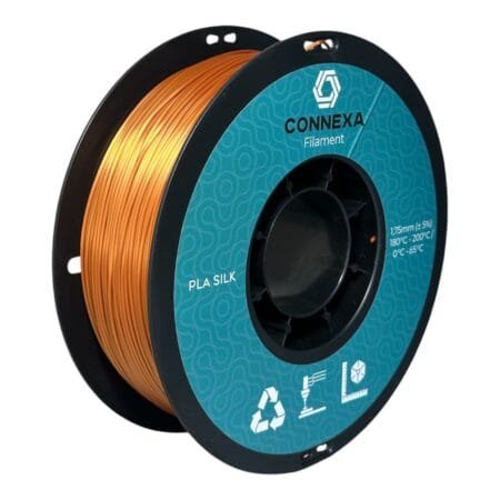 PLA Silk філамент Мідний 1,75 мм, 1 кг