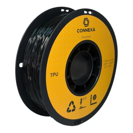 TPU філамент Чорний 1,75 мм, 1 кг