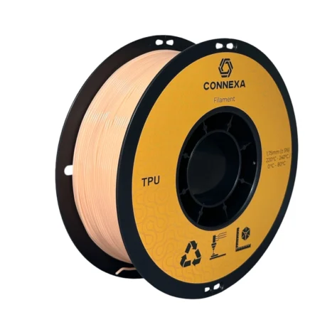 TPU 95A філамент Тілесний 1,75 мм, 1 кг