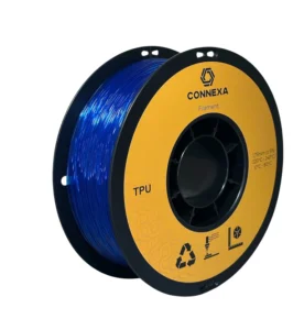 TPU 95A філамент Прозоро-синій 1,75 мм, 1 кг