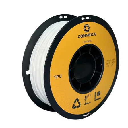TPU 95A філамент Білий 1,75 мм, 1 кг