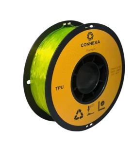 TPU 95A філамент Прозоро-жовтий 1,75 мм, 1 кг