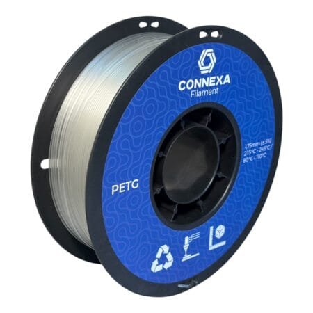PETG філамент Прозорий 1,75 мм, 1 кг