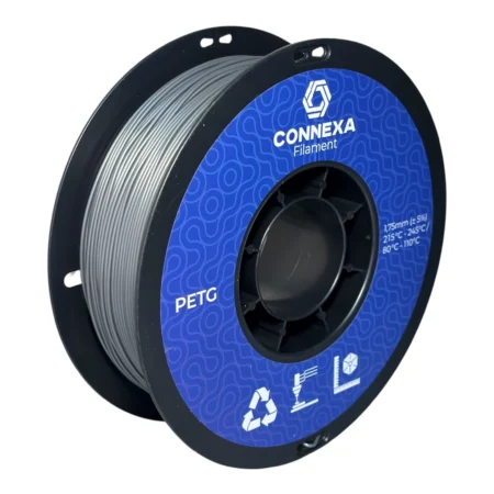 PETG філамент Сріблястий 1,75 мм, 1 кг