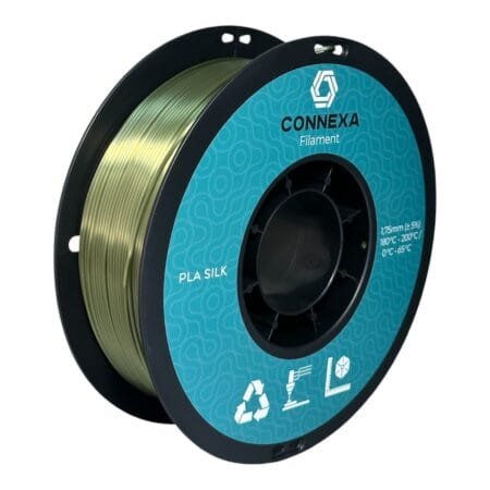 PLA Silk філамент Бронзовий 1,75 мм, 1 кг