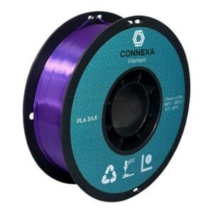 PLA Silk філамент Фіолетовий 1,75 мм, 1 кг