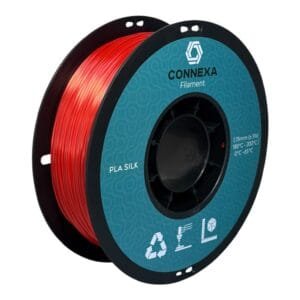 PLA Silk філамент Червоний 1,75 мм, 1 кг